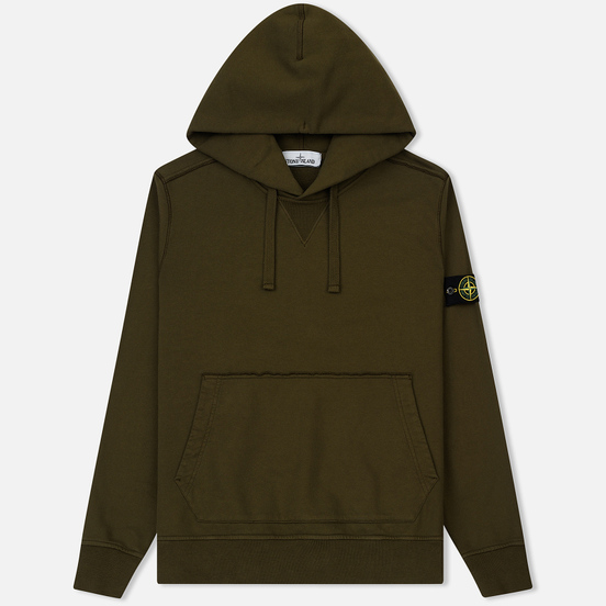 stone island popover hoodie