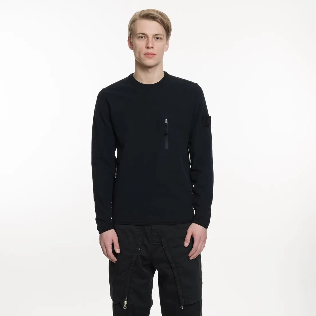 Stone Island Мужская толстовка Ghost Crew Neck