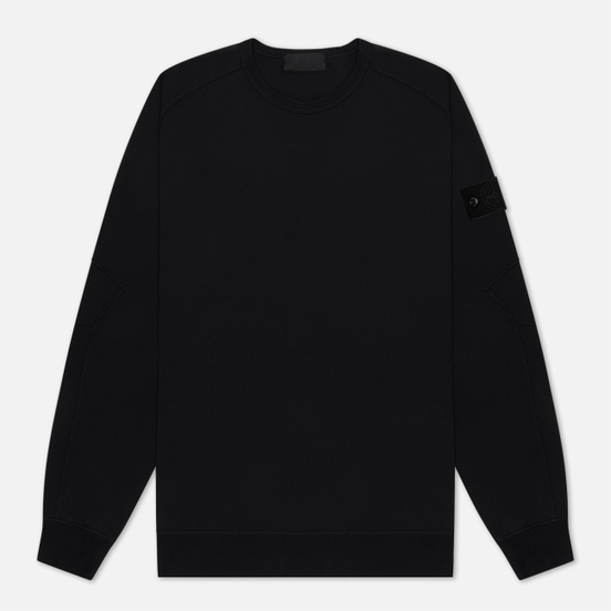 Мужская толстовка Stone Island Ghost Piece Crew Neck Black