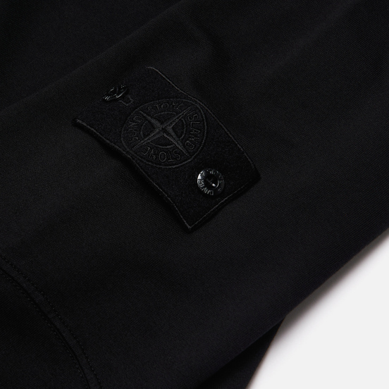 Мужская толстовка Stone Island Ghost Piece Crew Neck Black