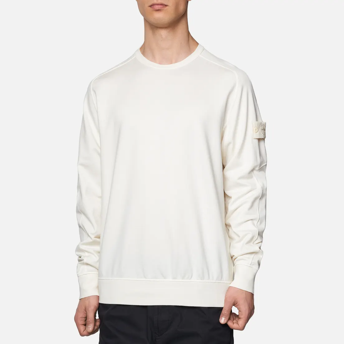 Stone Island Мужская толстовка Ghost Piece Crew Neck