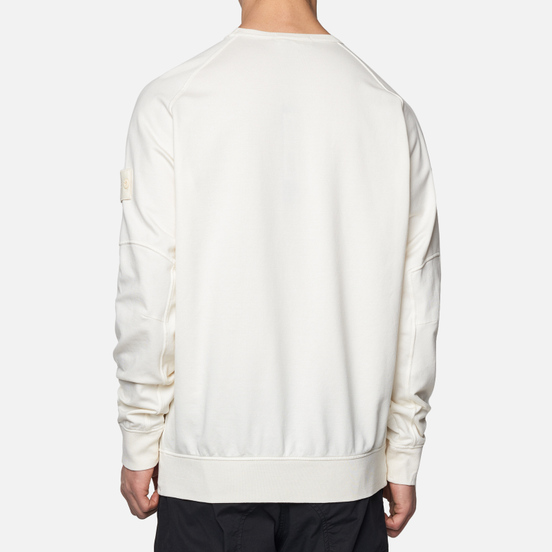 Мужская толстовка Stone Island Ghost Piece Crew Neck Natural White