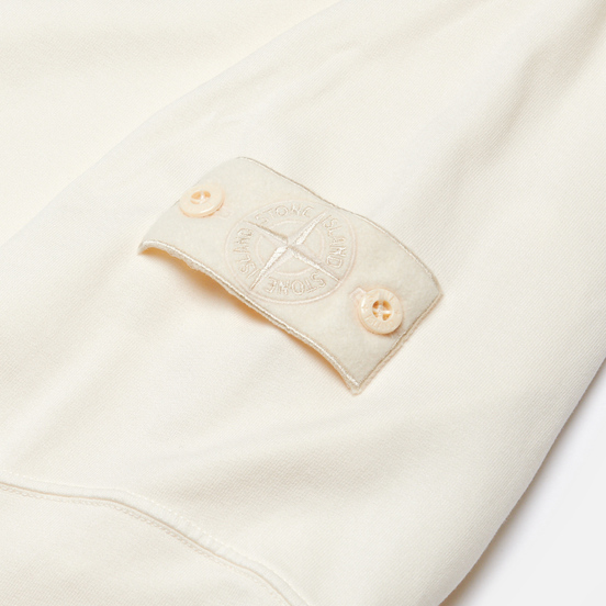 Мужская толстовка Stone Island Ghost Piece Crew Neck Natural White