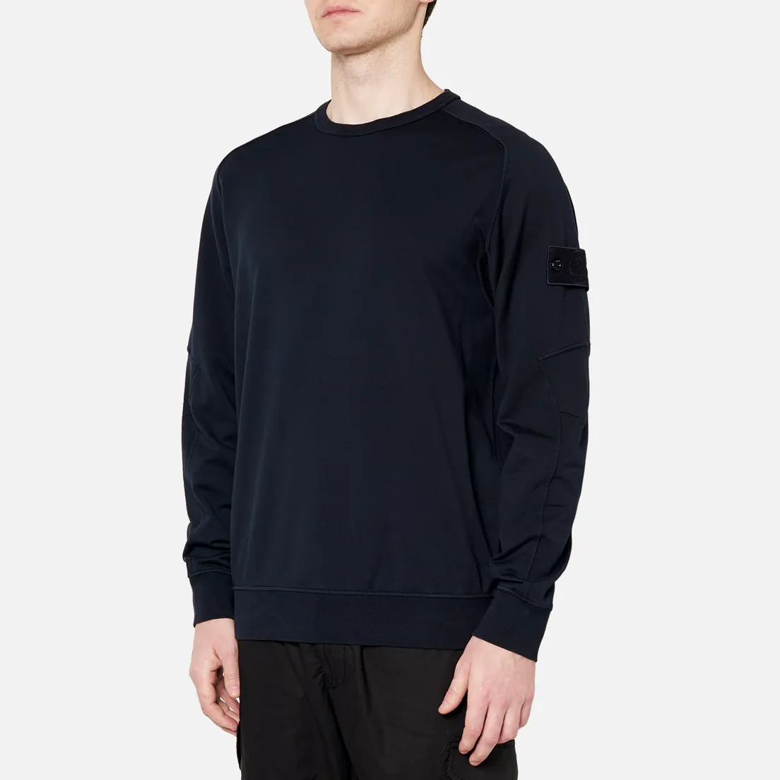 Stone Island Мужская толстовка Ghost Piece Crew Neck