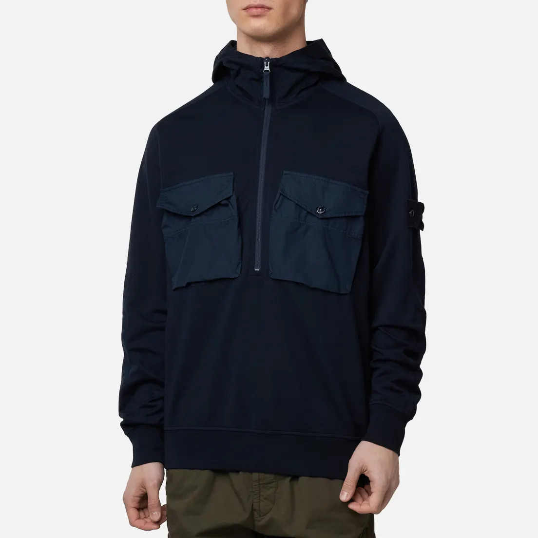 Stone Island Мужская толстовка Ghost Piece Hoodie