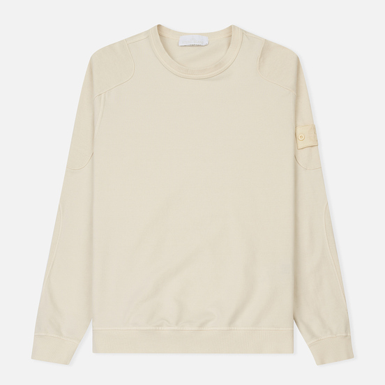 Мужская толстовка Stone Island Ghost Piece Natural White