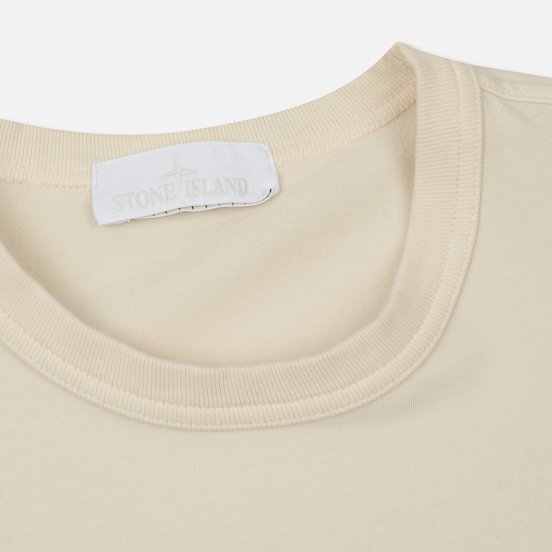 Мужская толстовка Stone Island Ghost Piece Natural White