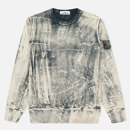 Мужская толстовка Stone Island Hand Corrosion Black