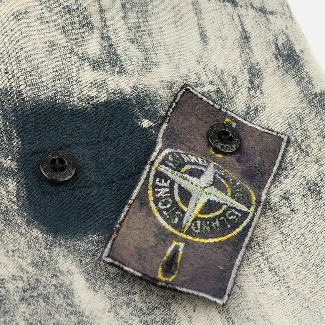 Stone Island Мужская толстовка Hand Corrosion