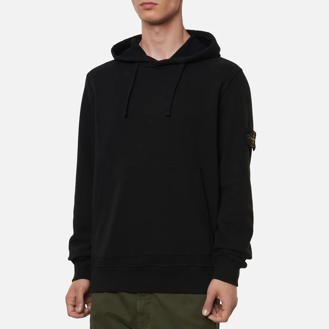 Stone Island Мужская толстовка Hooded Brushed Cotton Fleece