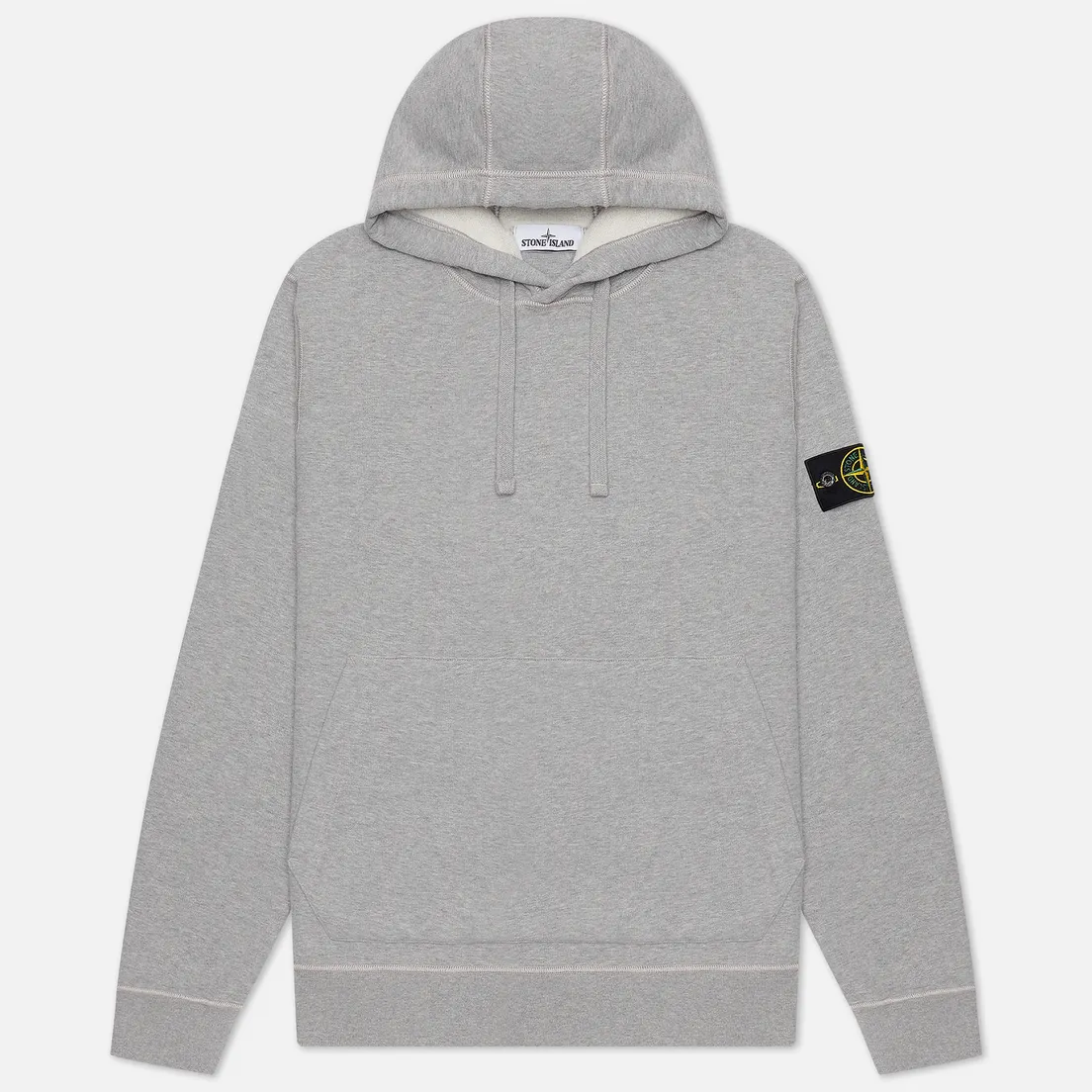Stone Island Мужская толстовка Hooded Brushed Cotton Fleece