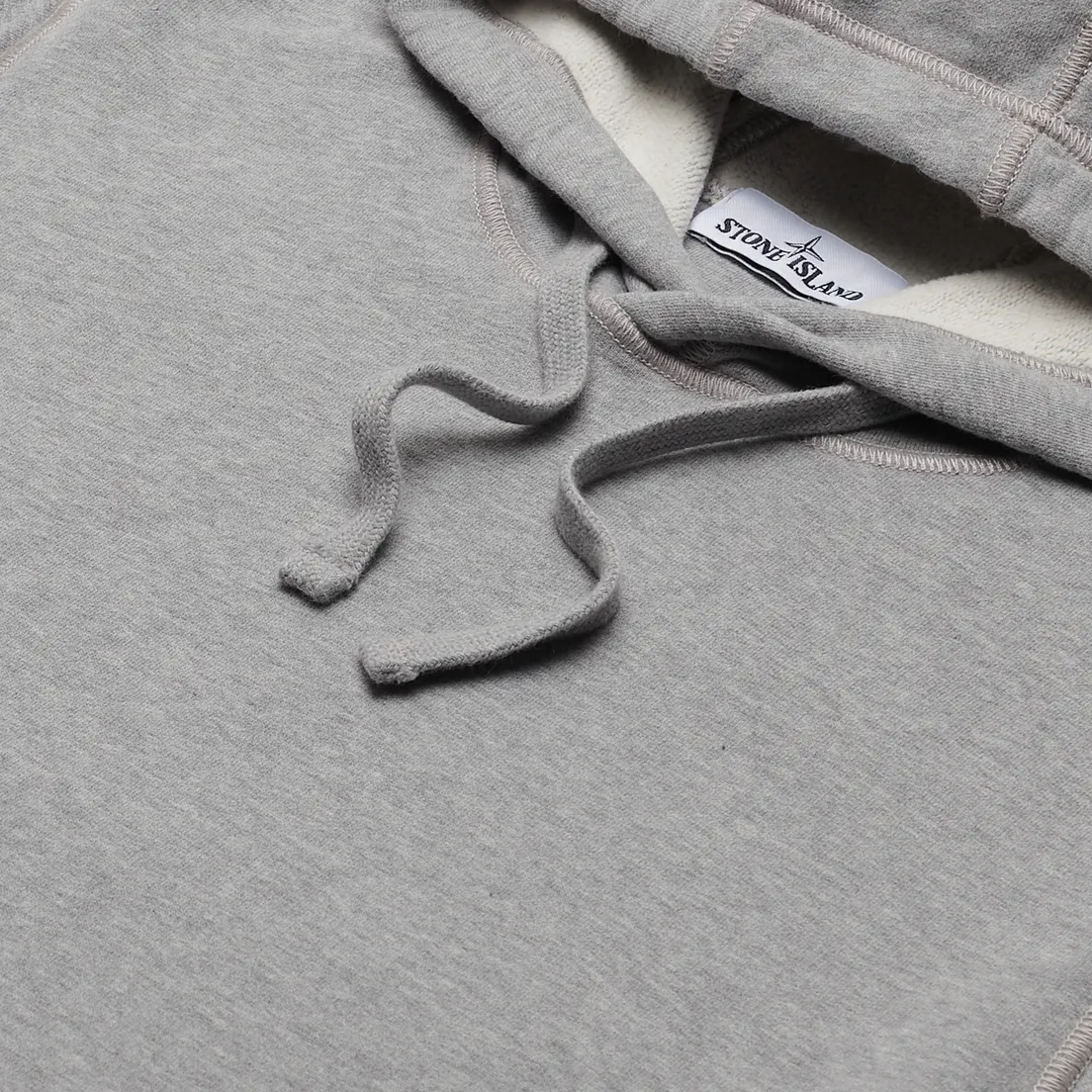 Stone Island Мужская толстовка Hooded Brushed Cotton Fleece