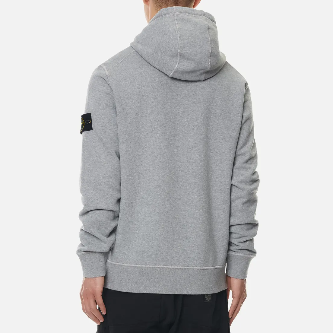 Stone Island Мужская толстовка Hooded Brushed Cotton Fleece