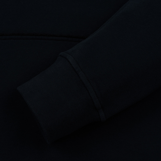 Мужская толстовка Stone Island Hooded Brushed Cotton Fleece Navy Blue