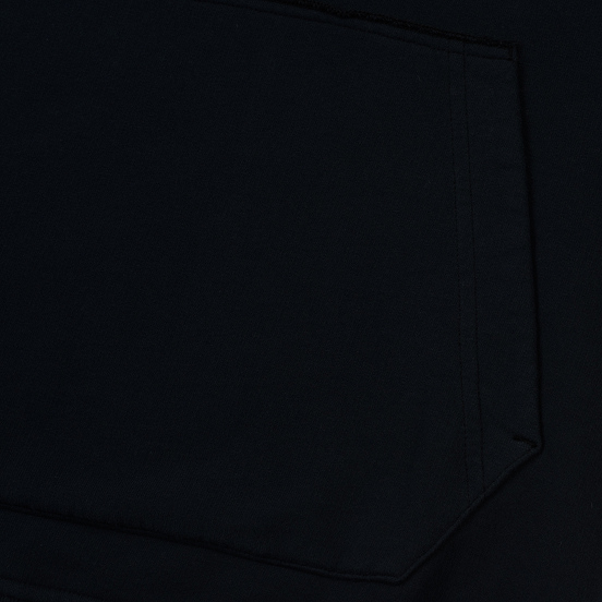 Мужская толстовка Stone Island Hooded Brushed Cotton Fleece Navy Blue