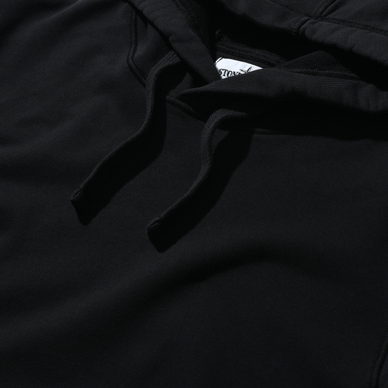 Мужская толстовка Stone Island Hooded Cotton Fleece Pouch Pocket Black