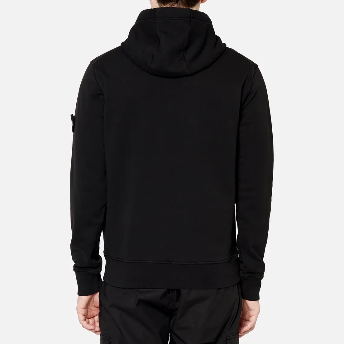 Stone Island Мужская толстовка Hooded Cotton Fleece Pouch Pocket