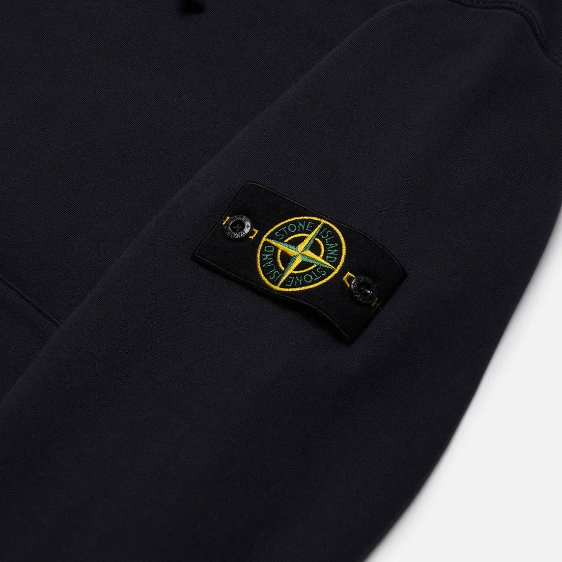 Stone Island Мужская толстовка Hooded Cotton Fleece Pouch Pocket