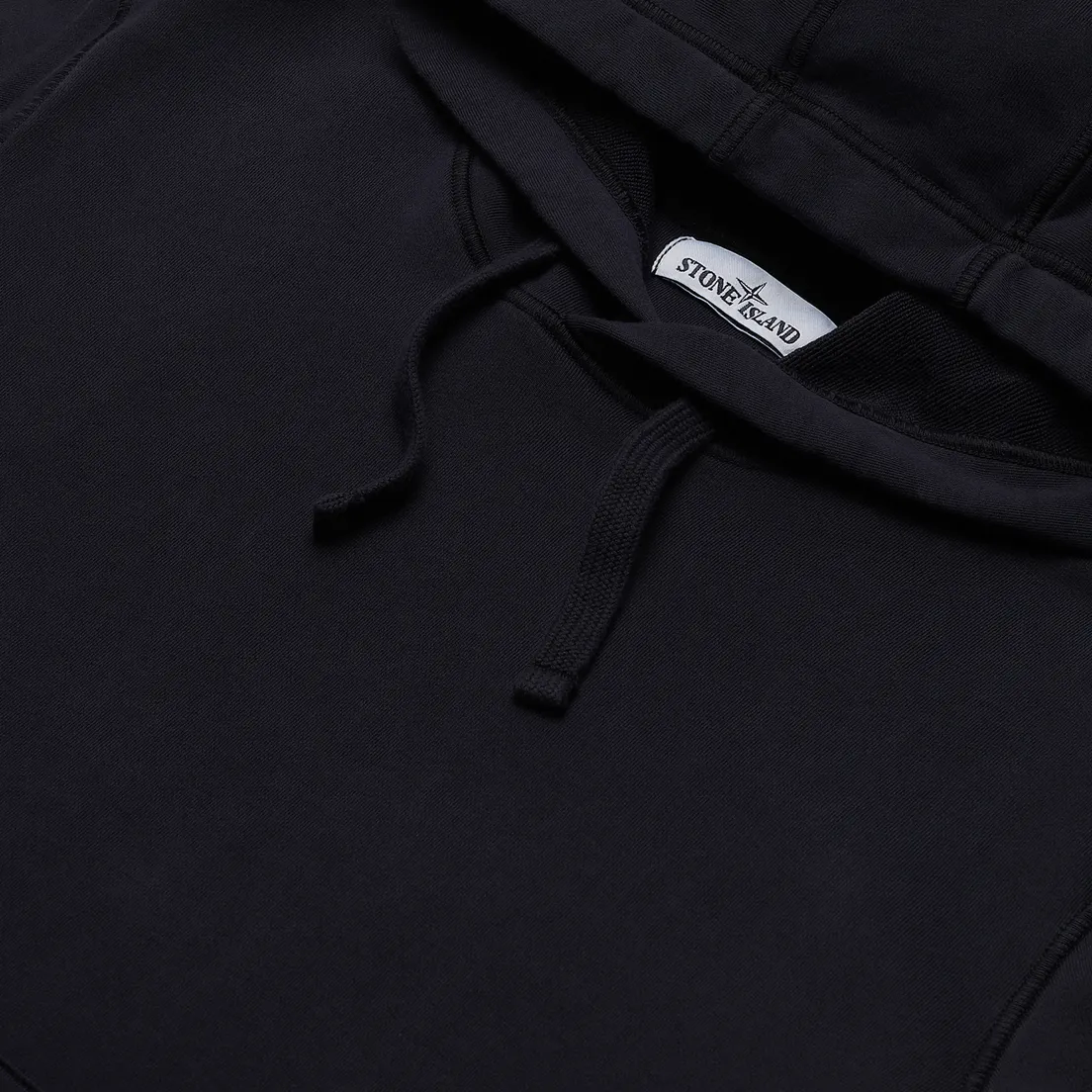 Stone Island Мужская толстовка Hooded Cotton Fleece Pouch Pocket