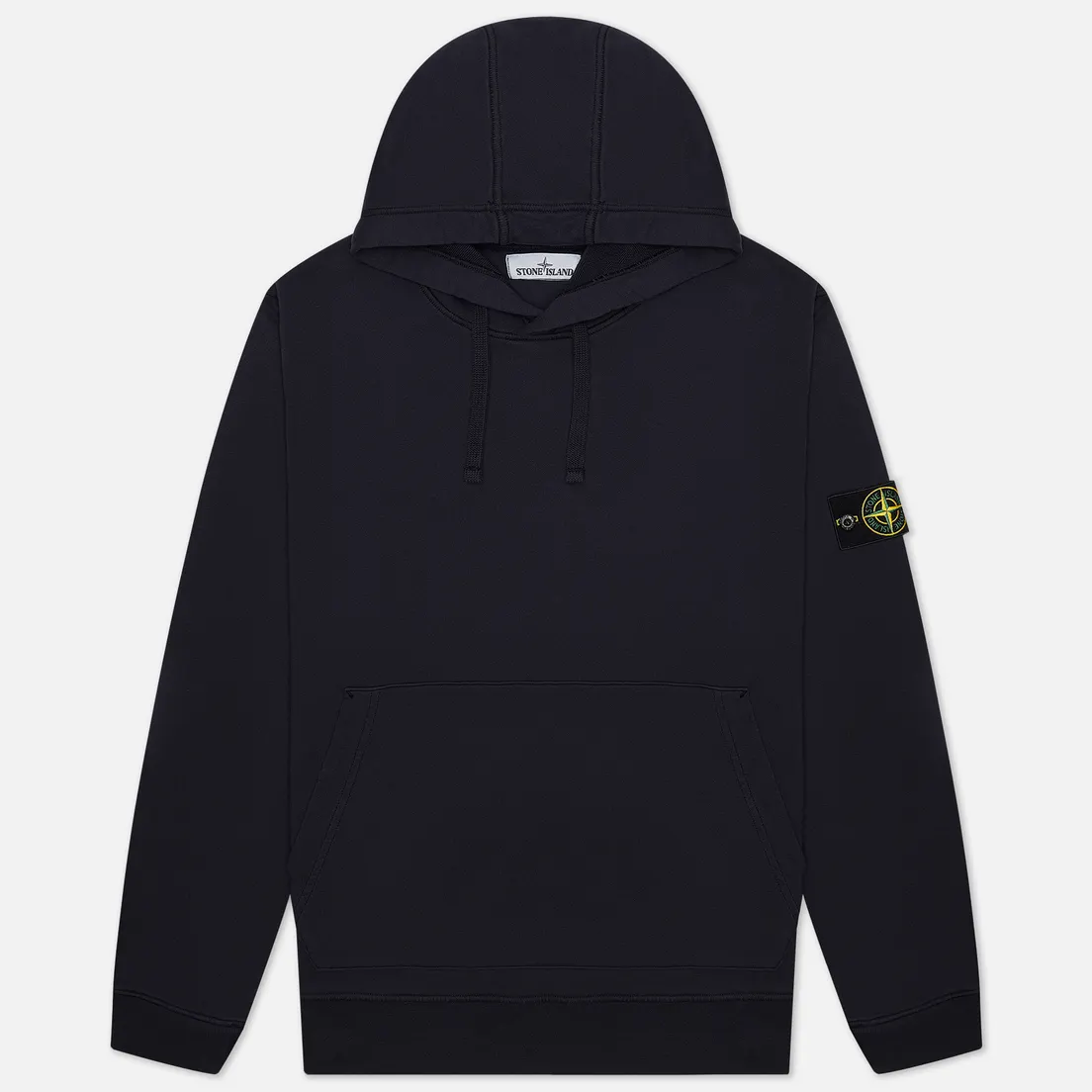 Stone Island Мужская толстовка Hooded Cotton Fleece Pouch Pocket