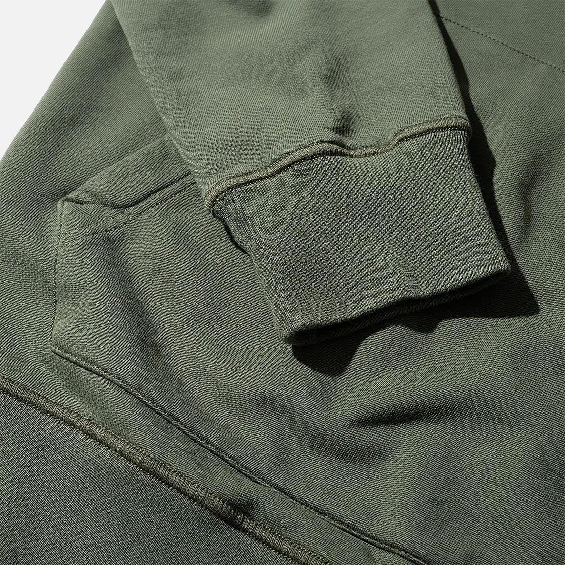 Stone Island Мужская толстовка Hooded Cotton Fleece Pouch Pocket