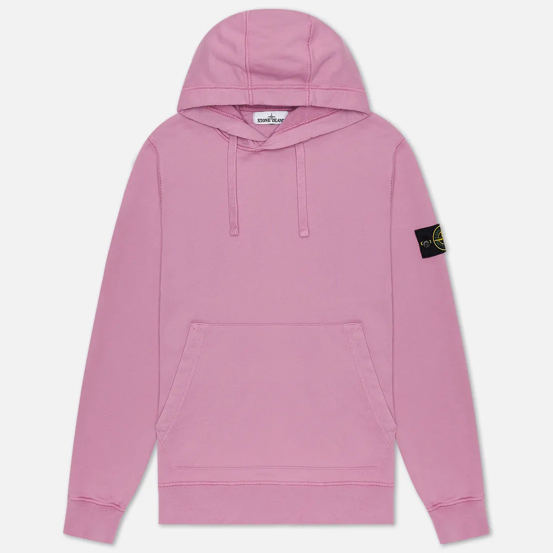 Stone Island Мужская толстовка Hooded Cotton Fleece Pouch Pocket