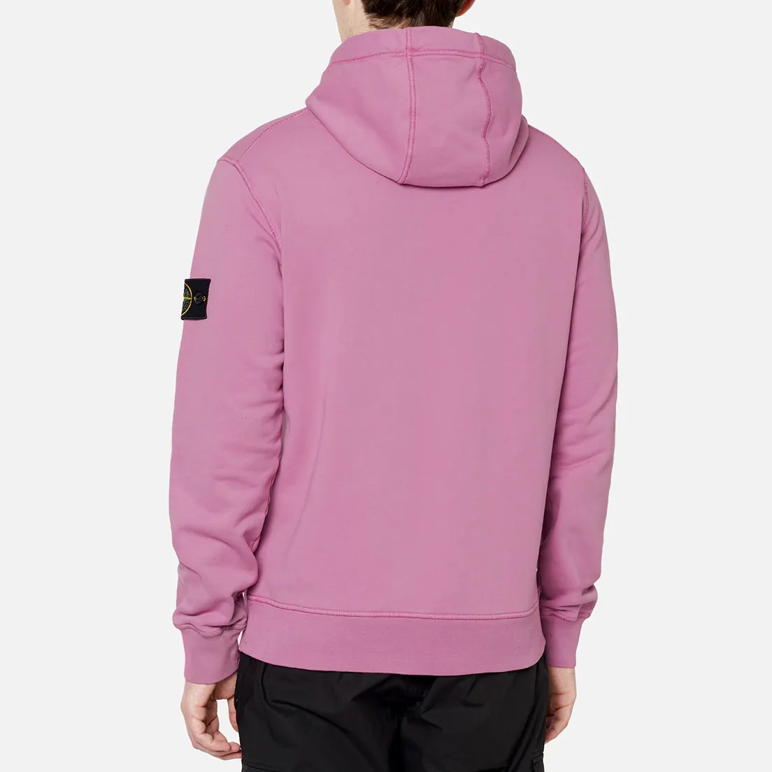 Stone Island Мужская толстовка Hooded Cotton Fleece Pouch Pocket