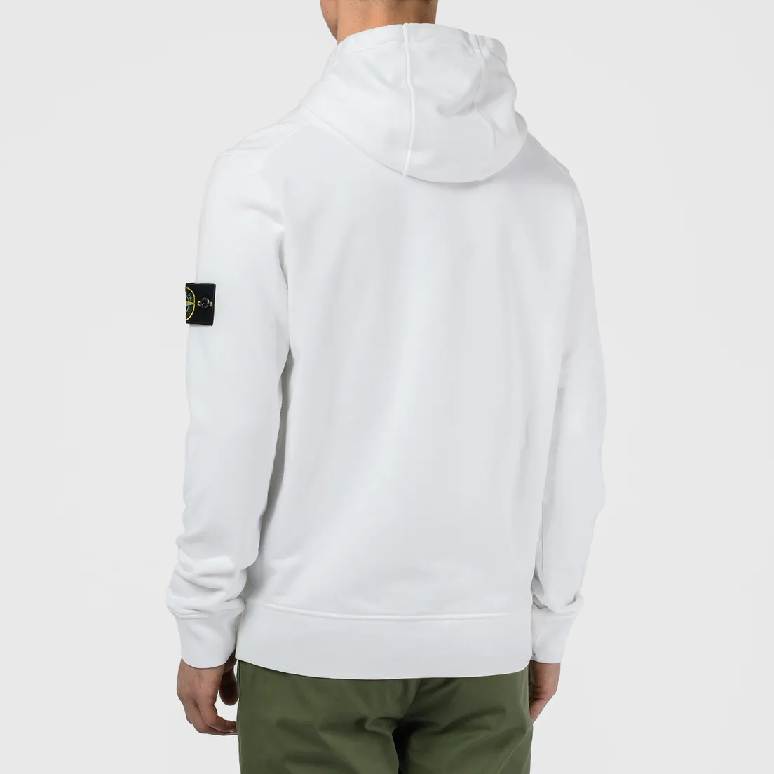 Stone Island Мужская толстовка Hooded Cotton Fleece Pouch Pocket