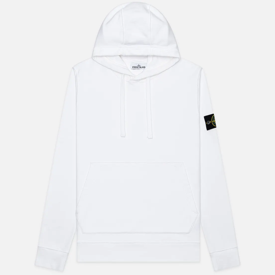 Stone Island Мужская толстовка Hooded Cotton Fleece Pouch Pocket