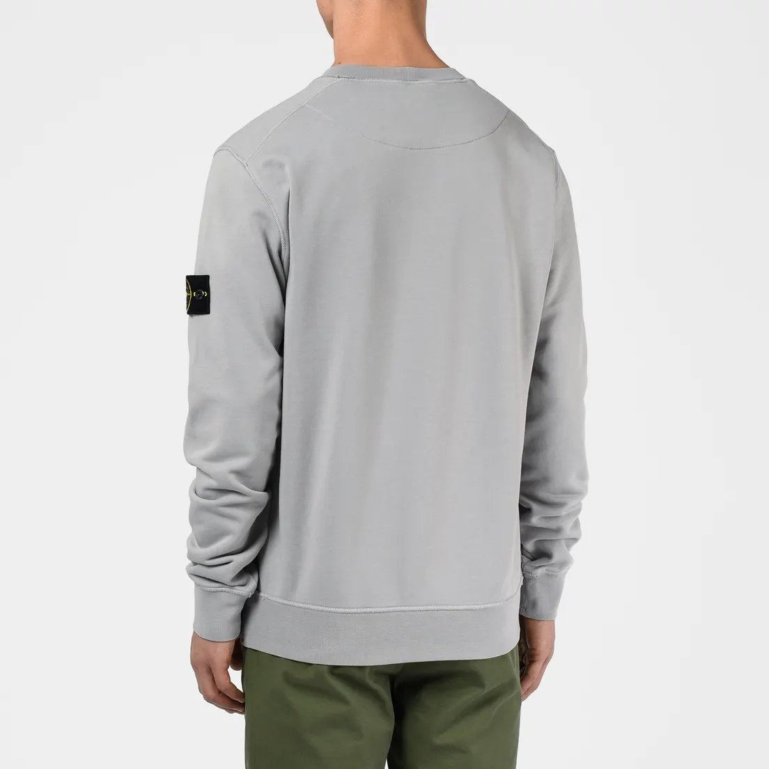 Stone Island Мужская толстовка Lightweight Loopback Cotton Crew Neck