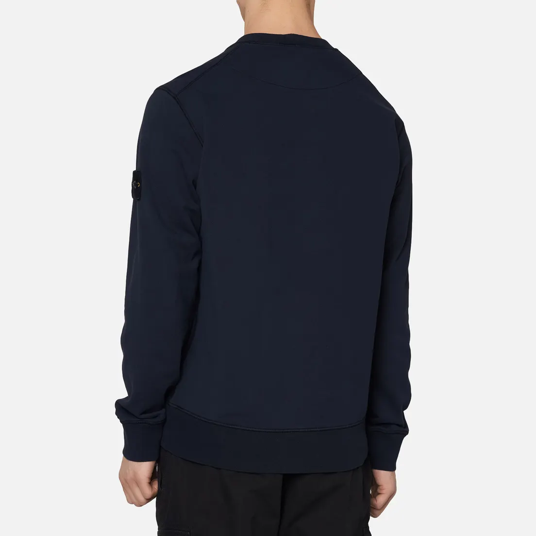 Stone Island Мужская толстовка Lightweight Loopback Cotton Crew Neck