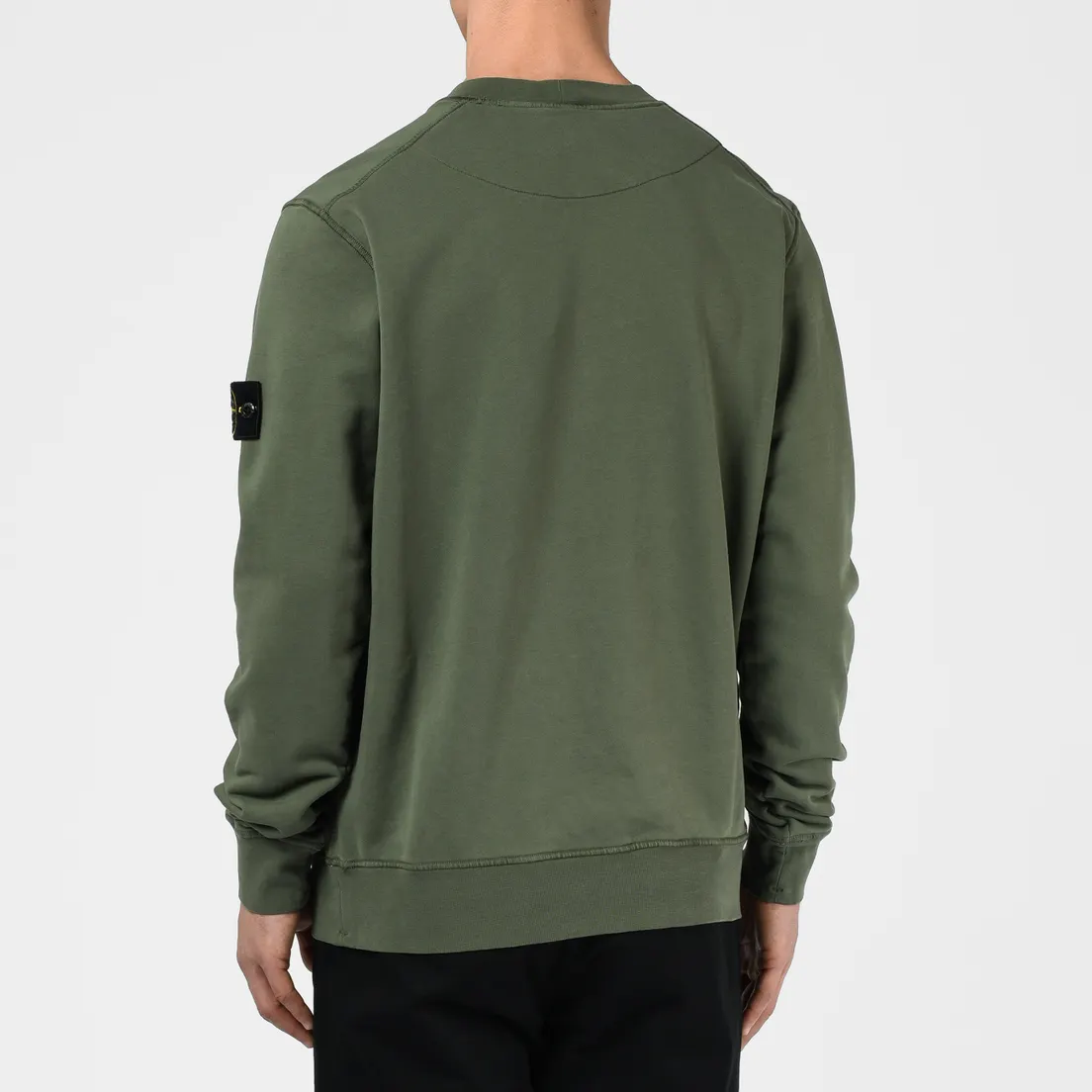 Stone Island Мужская толстовка Lightweight Loopback Cotton Crew Neck