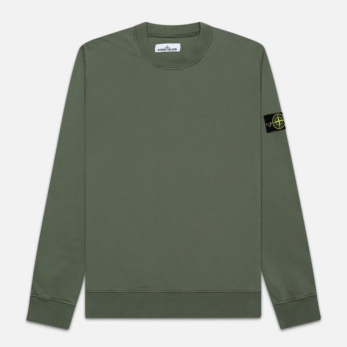 Stone Island Мужская толстовка Lightweight Loopback Cotton Crew Neck