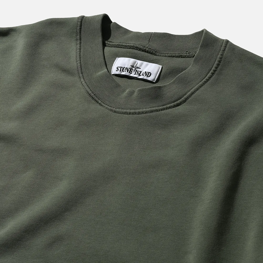 Stone Island Мужская толстовка Lightweight Loopback Cotton Crew Neck