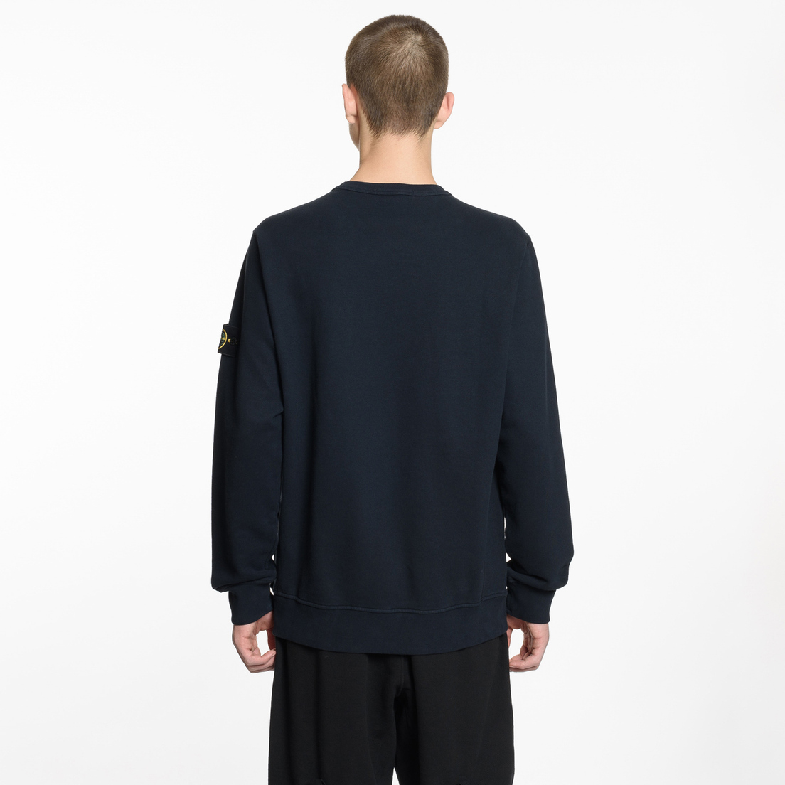 Stone Island Мужская толстовка Pocket Brushed Cotton Fleece