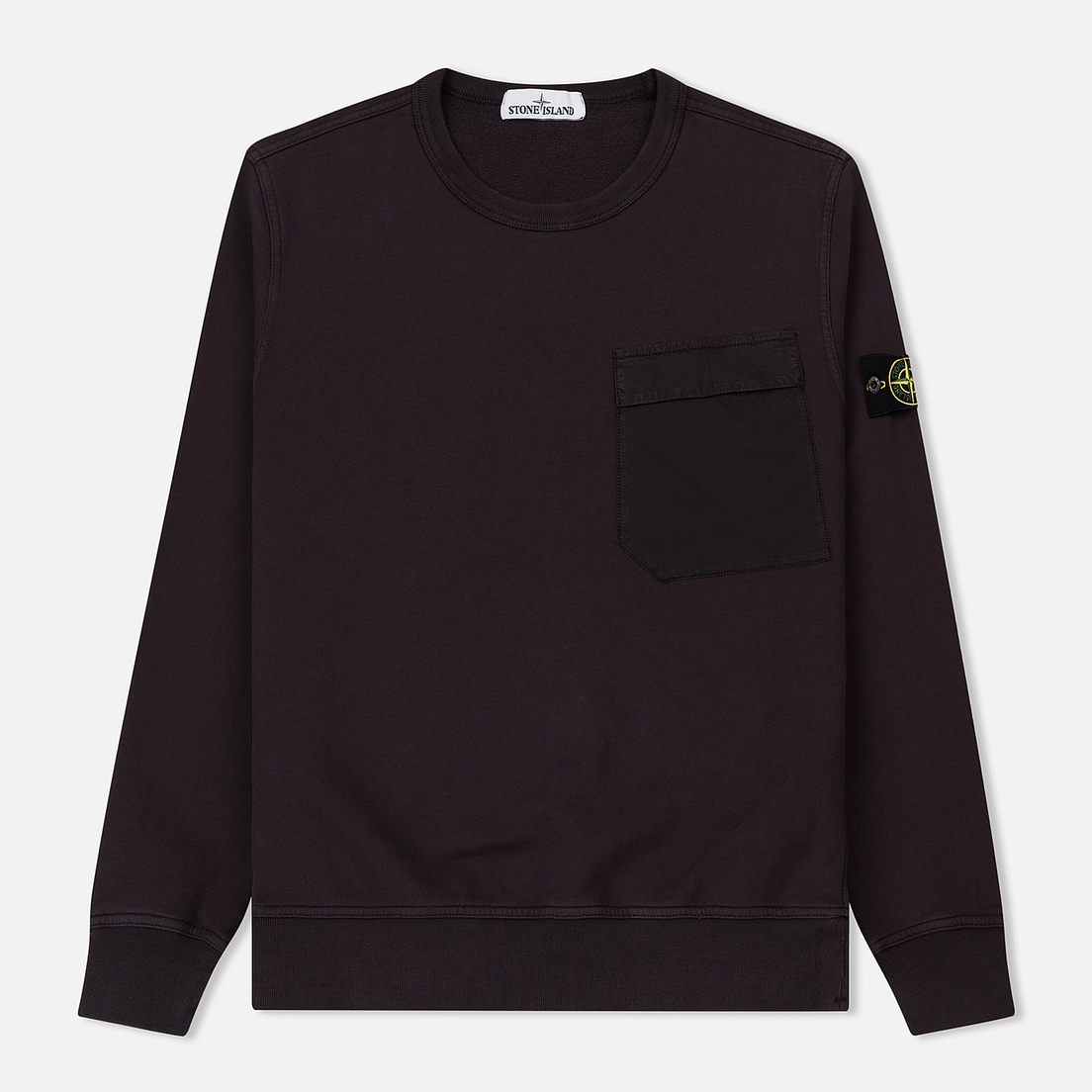 Мужская толстовка Stone Island Pocket Crew Neck, 681561240.V0012