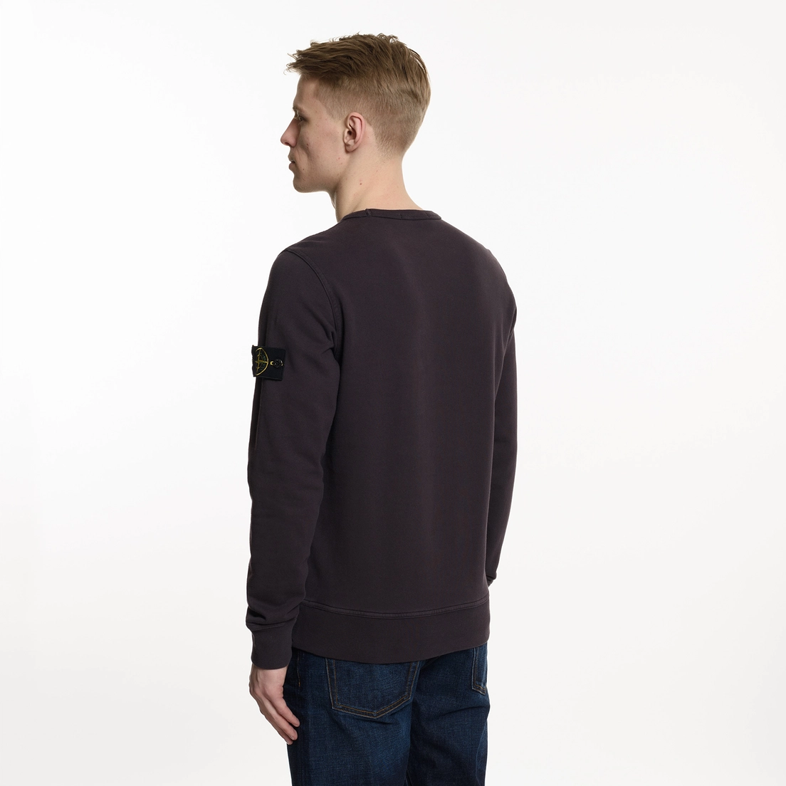 Мужская толстовка Stone Island Pocket Crew Neck, 681561240.V0012
