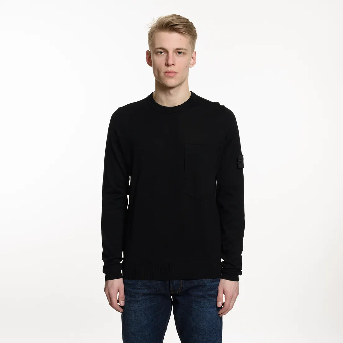 Stone Island Shadow Project Мужская толстовка Crew Neck Vented