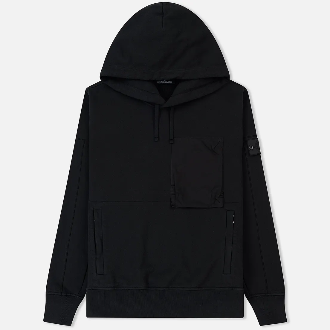 Stone Island Shadow Project Мужская толстовка Diagonal Weave Popover Hoody