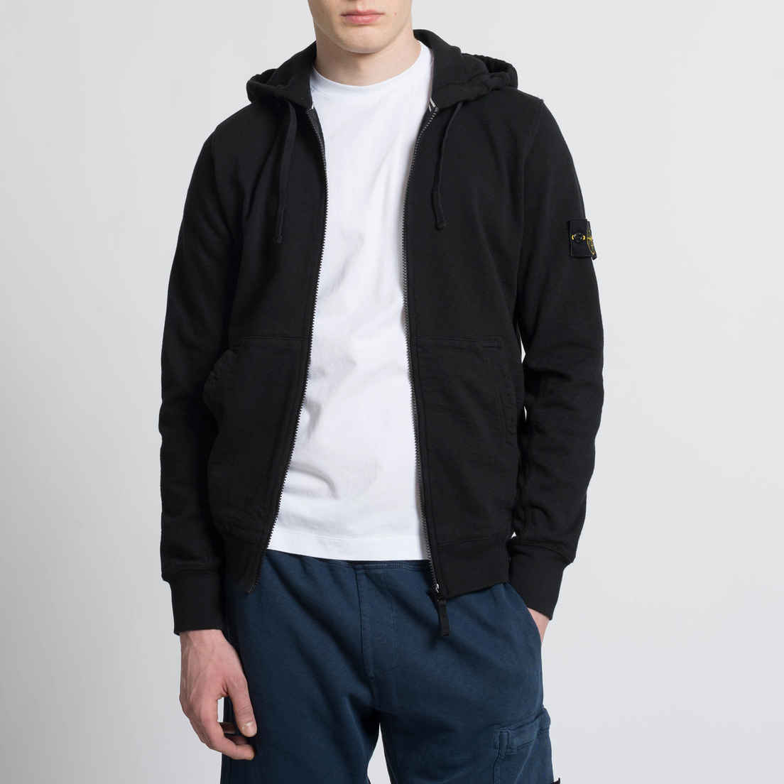 Stone Island Мужская толстовка T.CO+OLD Hooded Full Zip