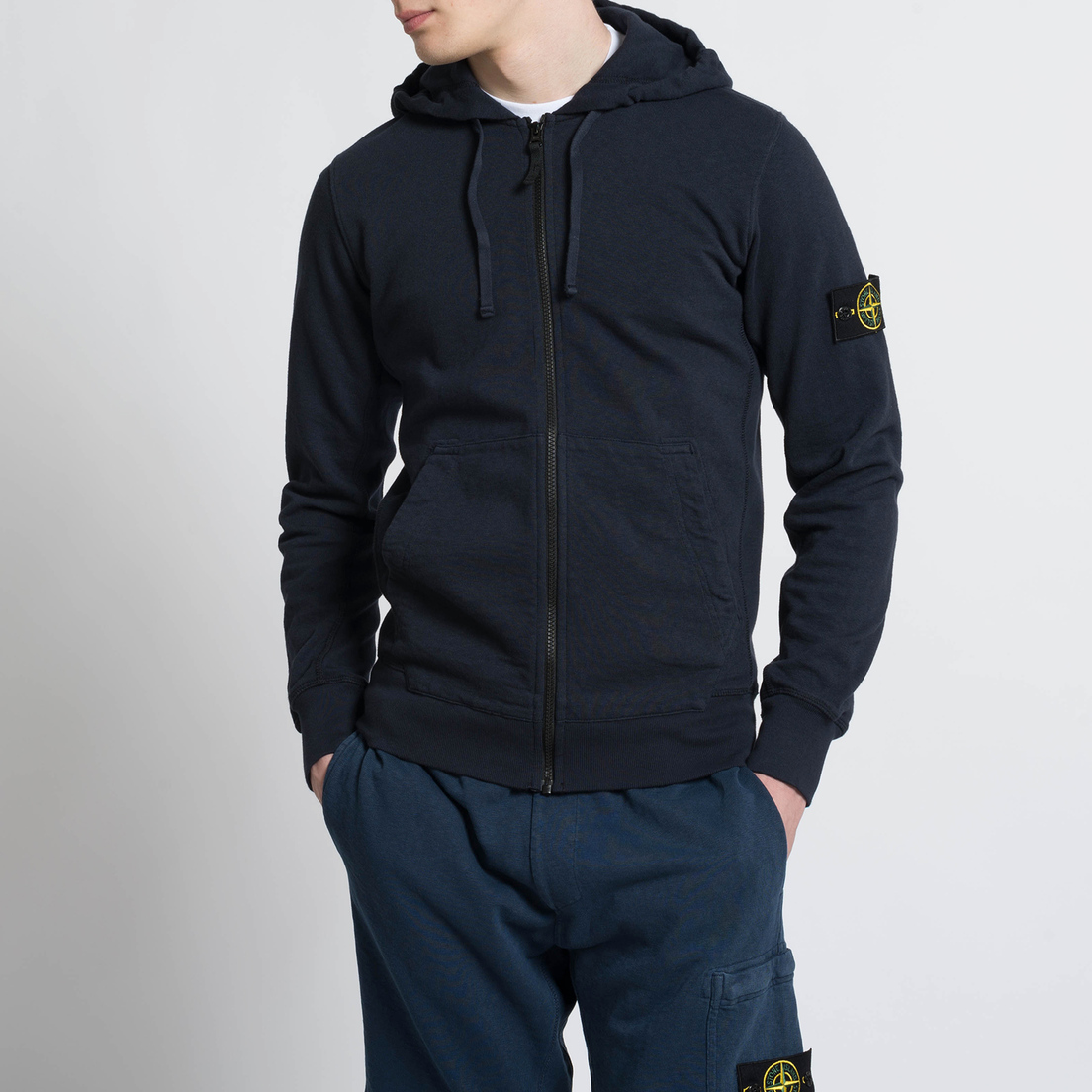 Stone Island Мужская толстовка T.CO+OLD Hooded Full Zip