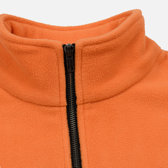 Мужская толстовка Stussy Basic Polar Fleece Orange