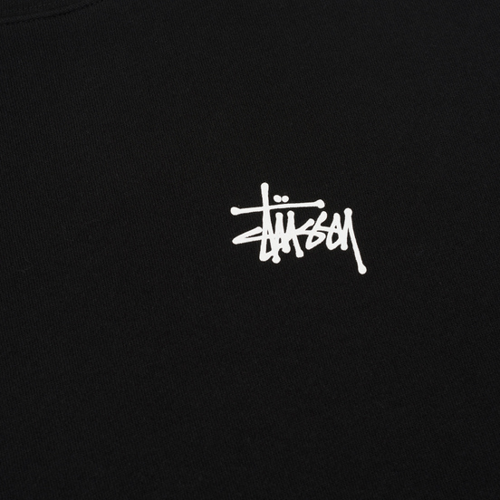 Мужская толстовка Stussy Basic Stussy Crew Black