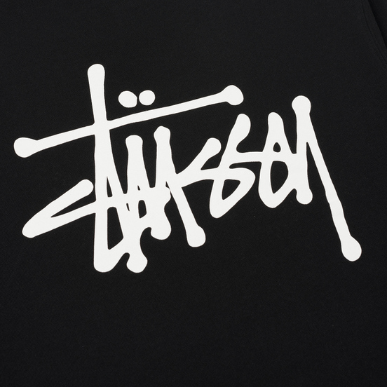 Мужская толстовка Stussy Basic Stussy Crew Black