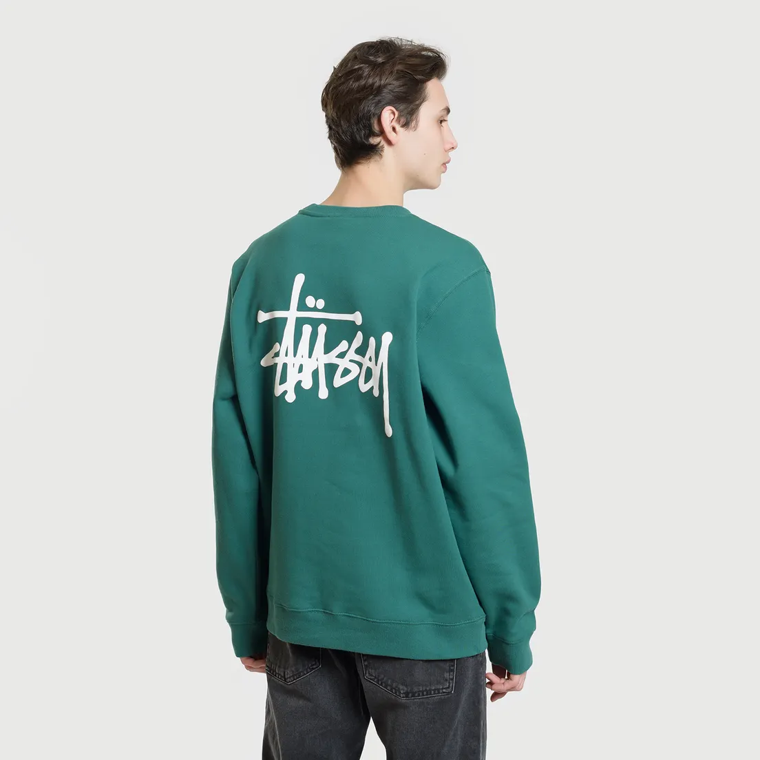Stussy Мужская толстовка Basic Stussy Crew