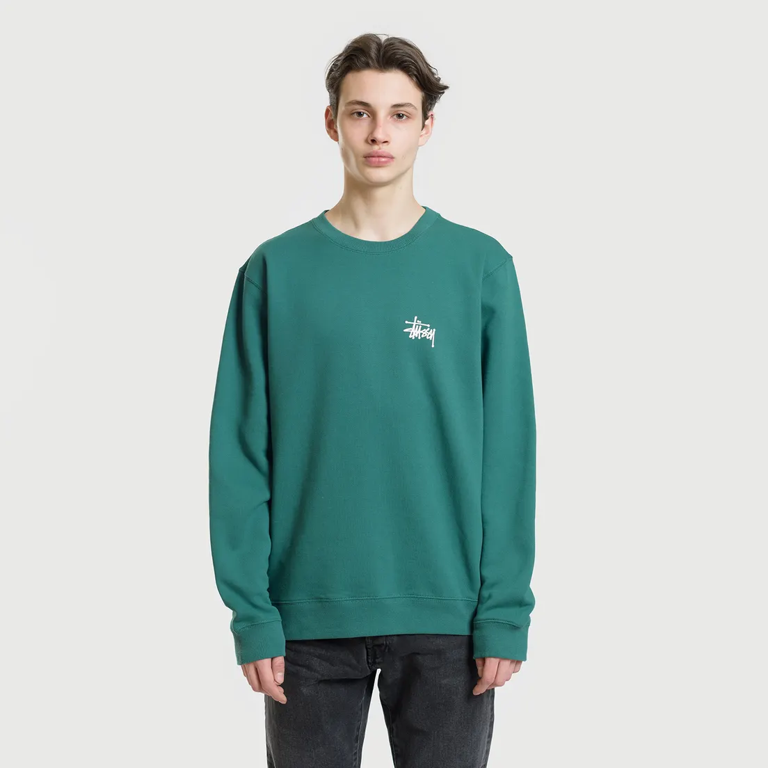 Stussy Мужская толстовка Basic Stussy Crew