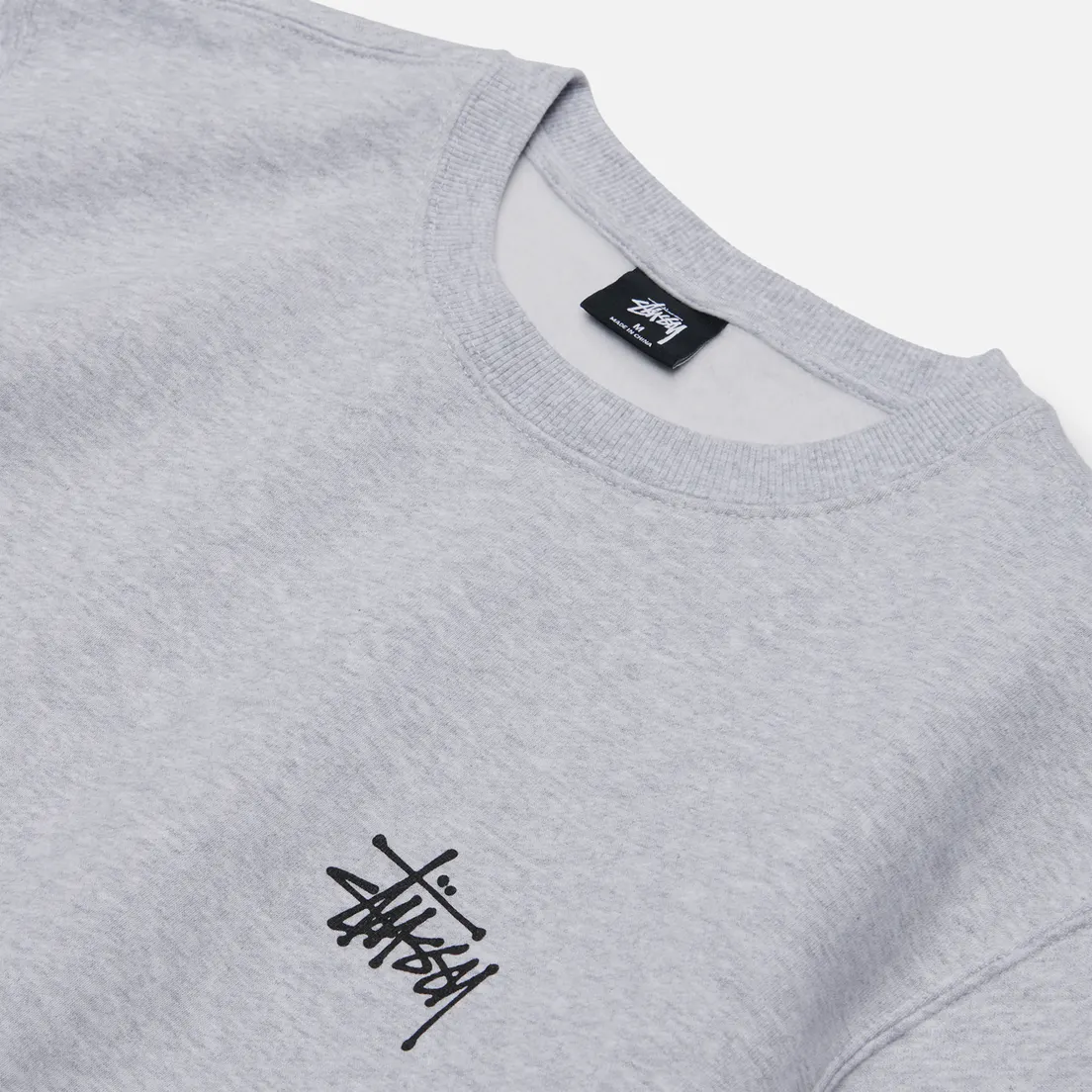Stussy Мужская толстовка Basic Stussy Crew Screenprint