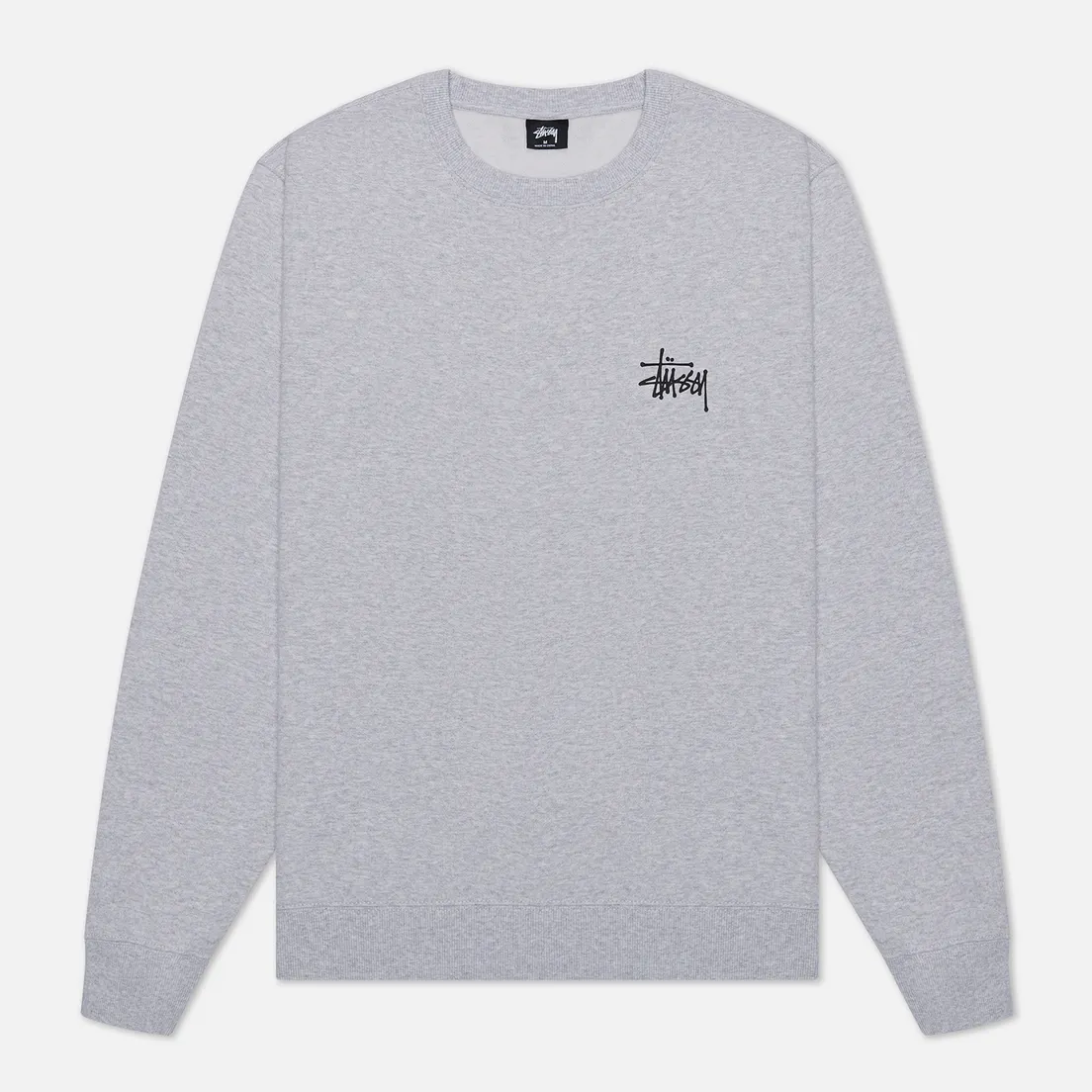 Stussy Мужская толстовка Basic Stussy Crew Screenprint