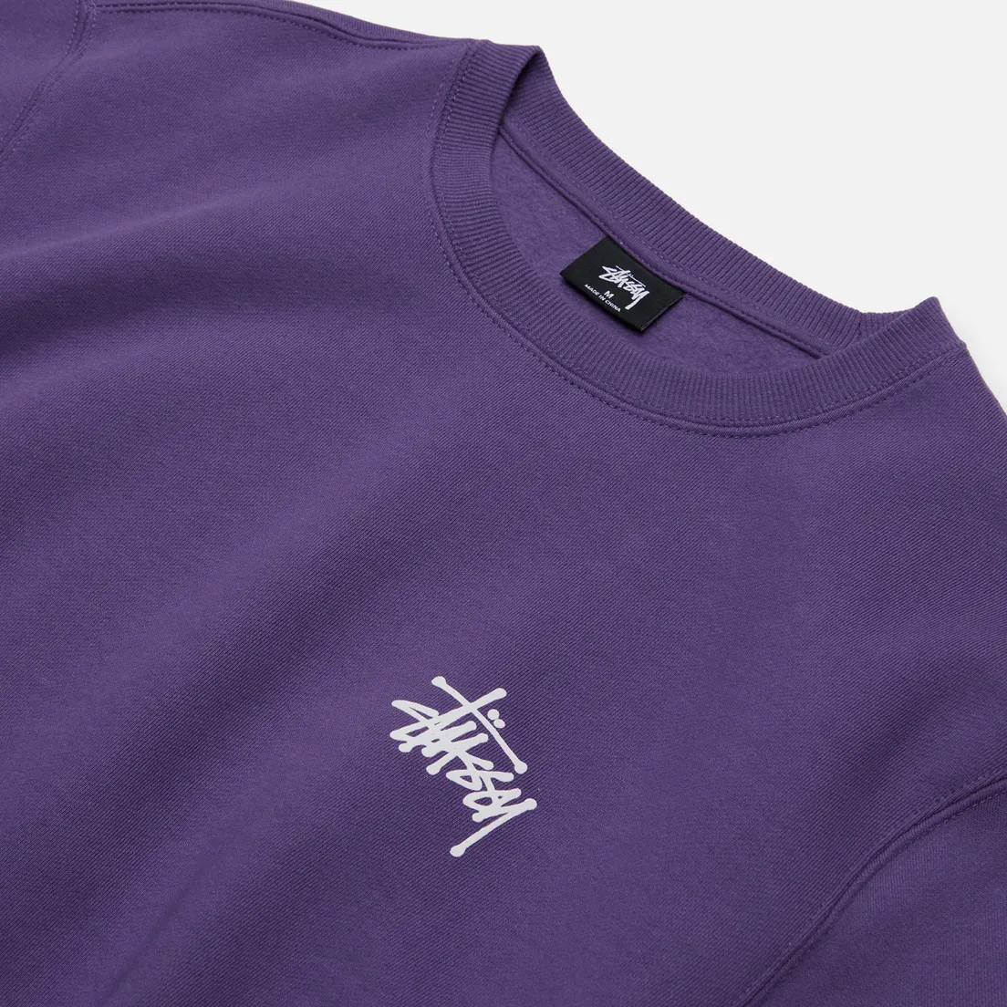 Stussy Мужская толстовка Basic Stussy Crew Screenprint
