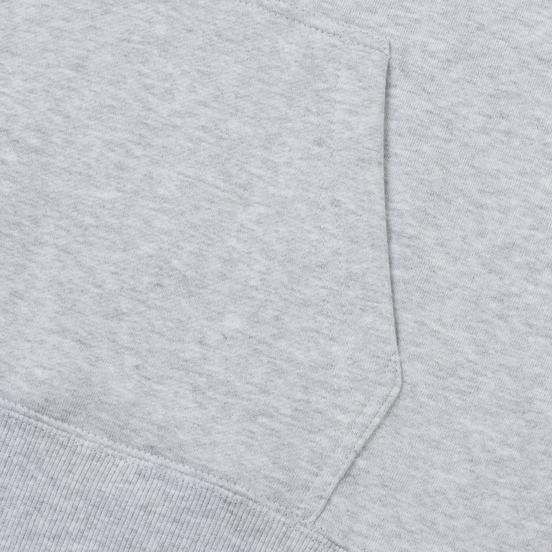 Мужская толстовка Stussy Basic Stussy Hoodie Ash Heather
